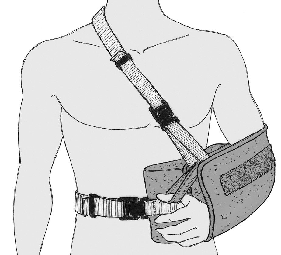 Плечевой бандаж с отведением на 10° PLUSTYLE 300