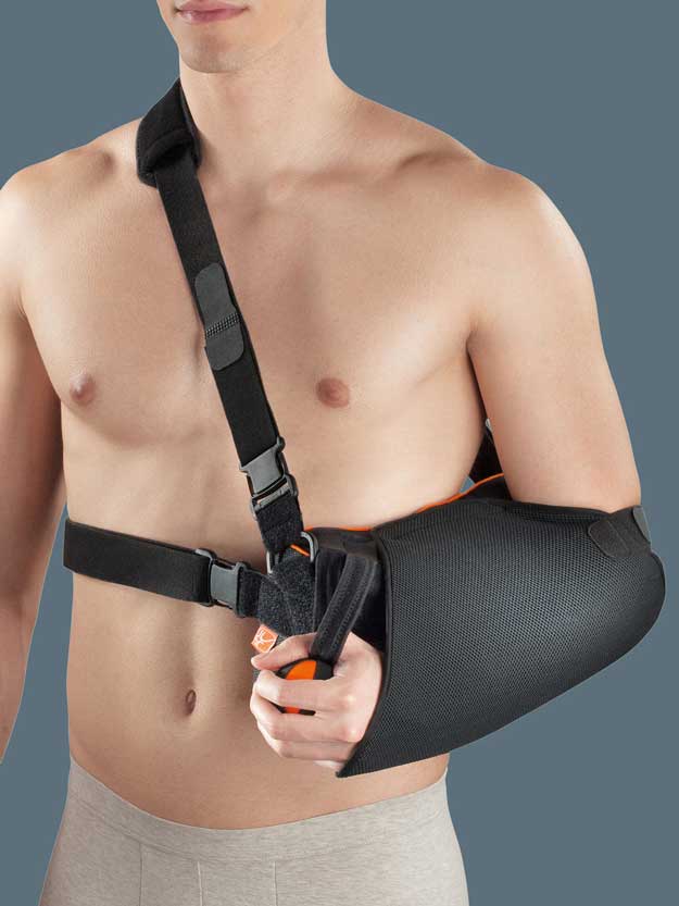 Shoulder brace with immobilizer in fixed abduction TOP 4 S