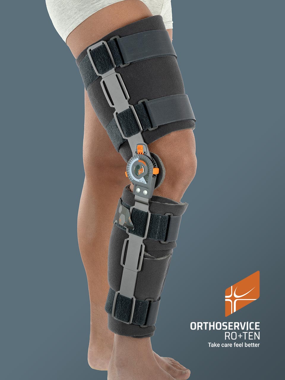 Postoperative range of motion knee brace GO Up Basic