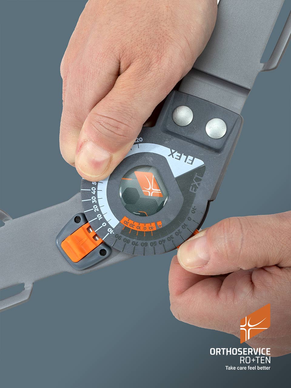 Pooperacinis kelio sąnario judesių diapazonas "GO Up Basic