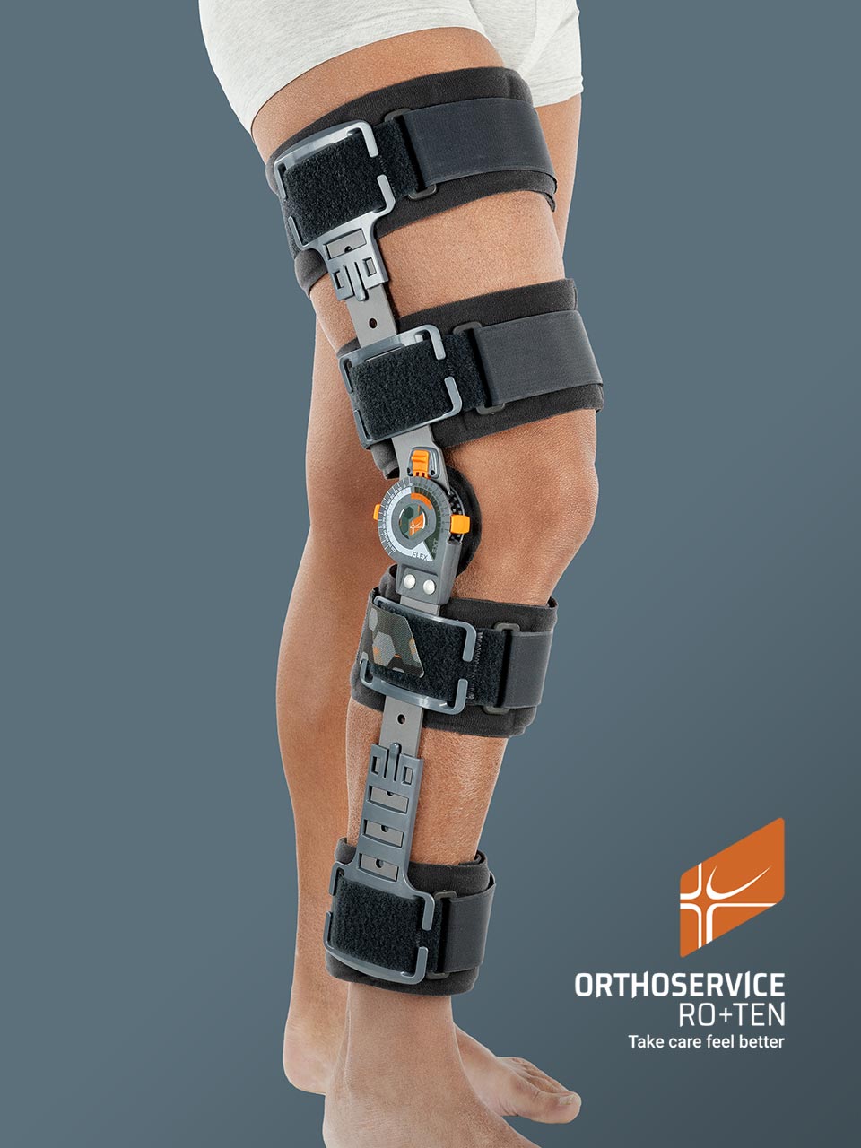 Postoperative knee brace GO Up Pro