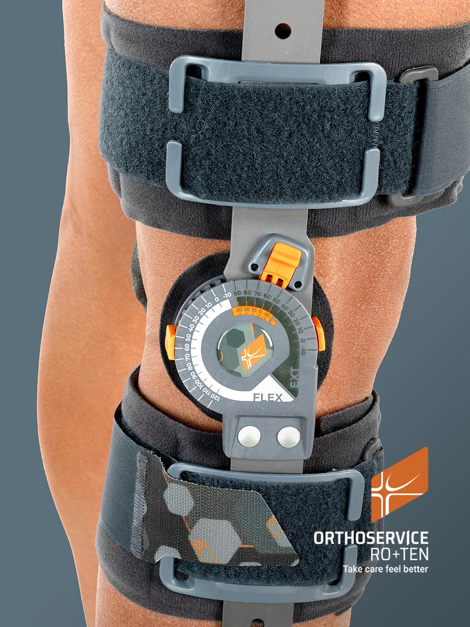 Postoperative knee brace GO Up Pro
