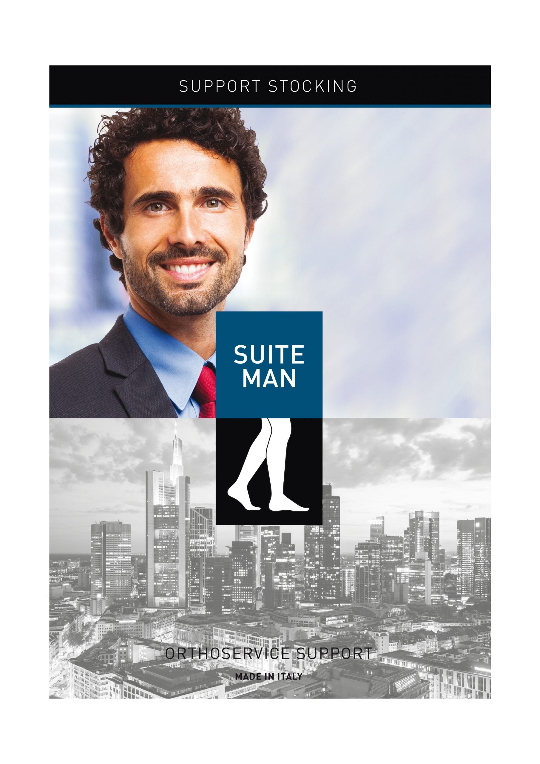 Cotton Blend Support Socks AD 15-18 mm Hg SUITE MAN