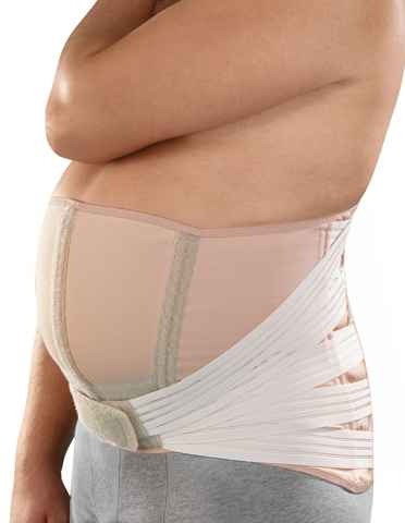 Orthosis with rigid and thermoformable pads to stabilize the lumbar rachis and relieve pressure  SAT